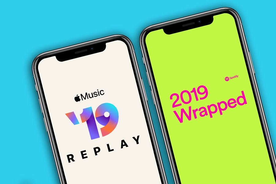 Apple Music Replay vs. Spotify Wrapped