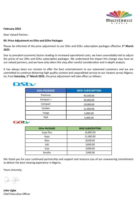 Multichoice
