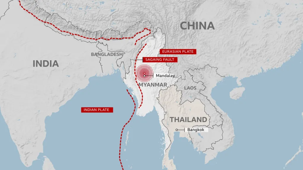 Earthquake Hit Myanmar